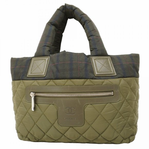 CHANEL Green Tote Bag - Picture 1 of 9